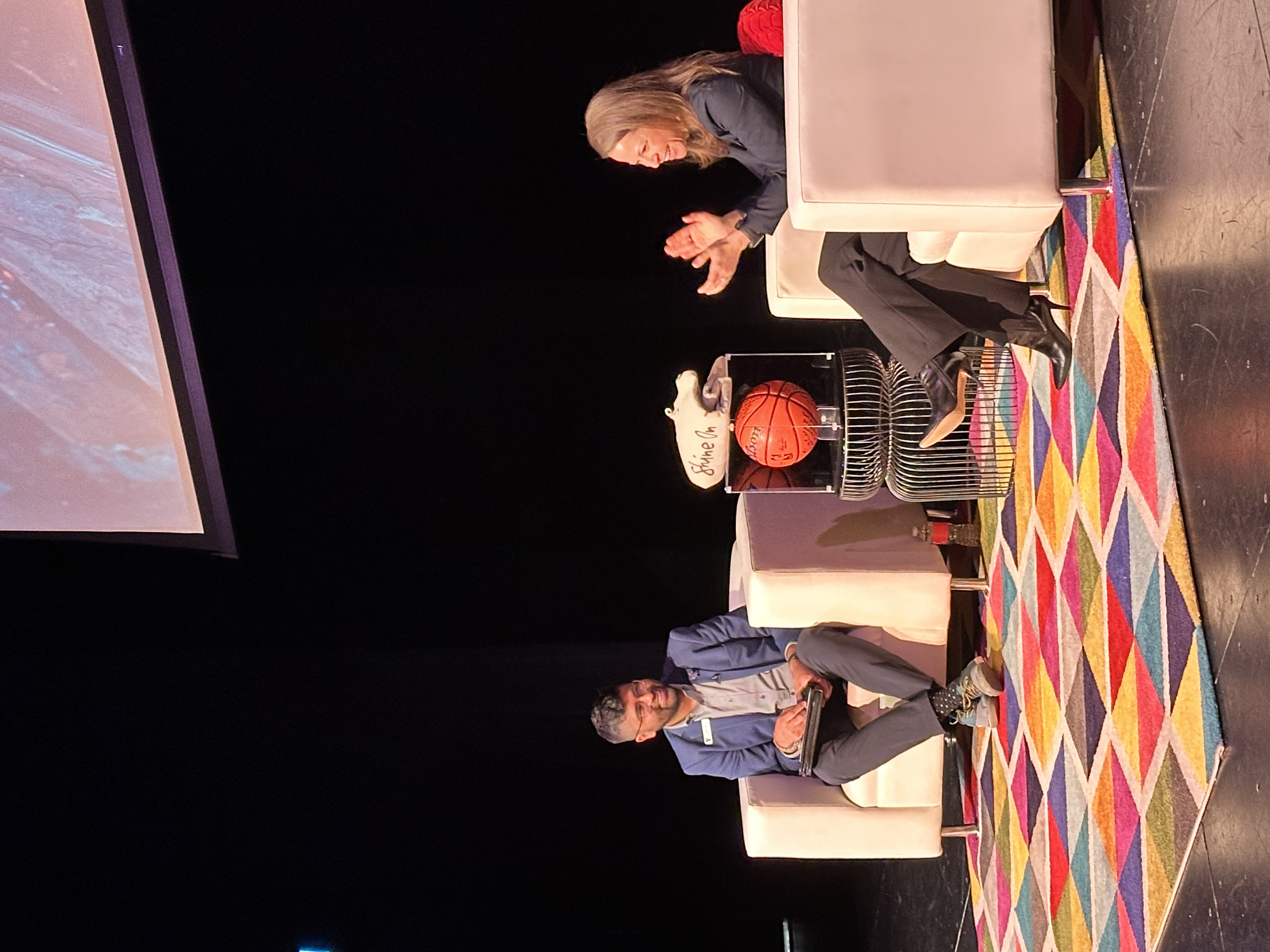 Zain Velji speaks with Shannon Doram at the 2024 Annual General Meeting