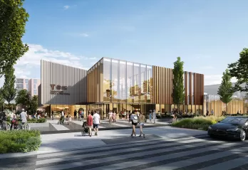 West District YMCA and Library