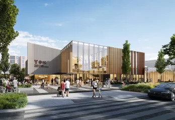 West District YMCA Entrance