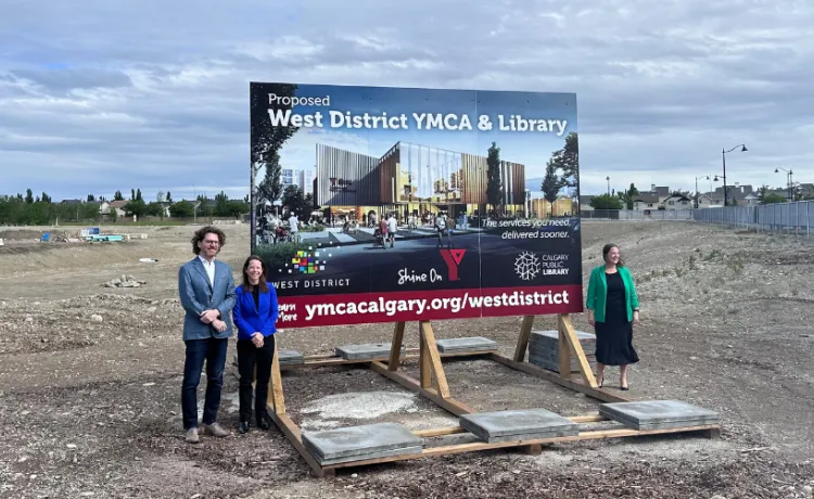 Proposed West District YMCA & Library