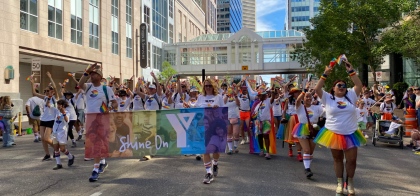 Pride Parade banner 2025