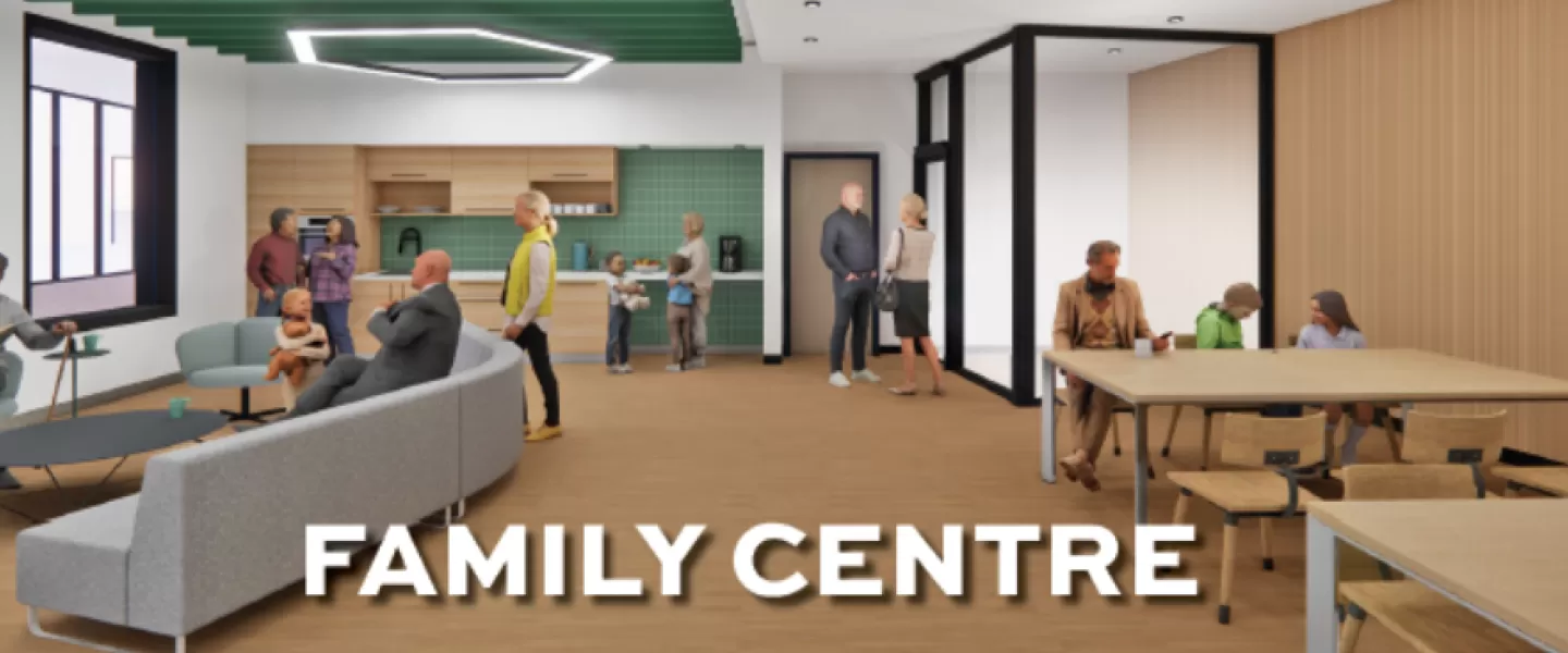 Family center visual rendering