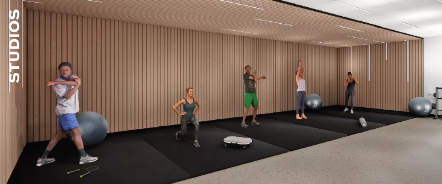 Studio visual rendering