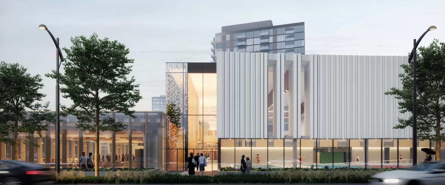 West District Side View Render