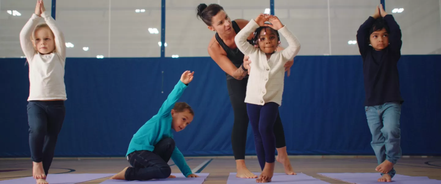 Kids at the YMCA