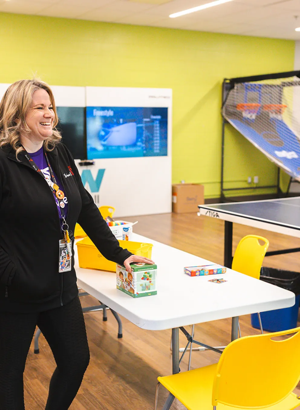 YMCA Staff in the YMCA Family Centre
