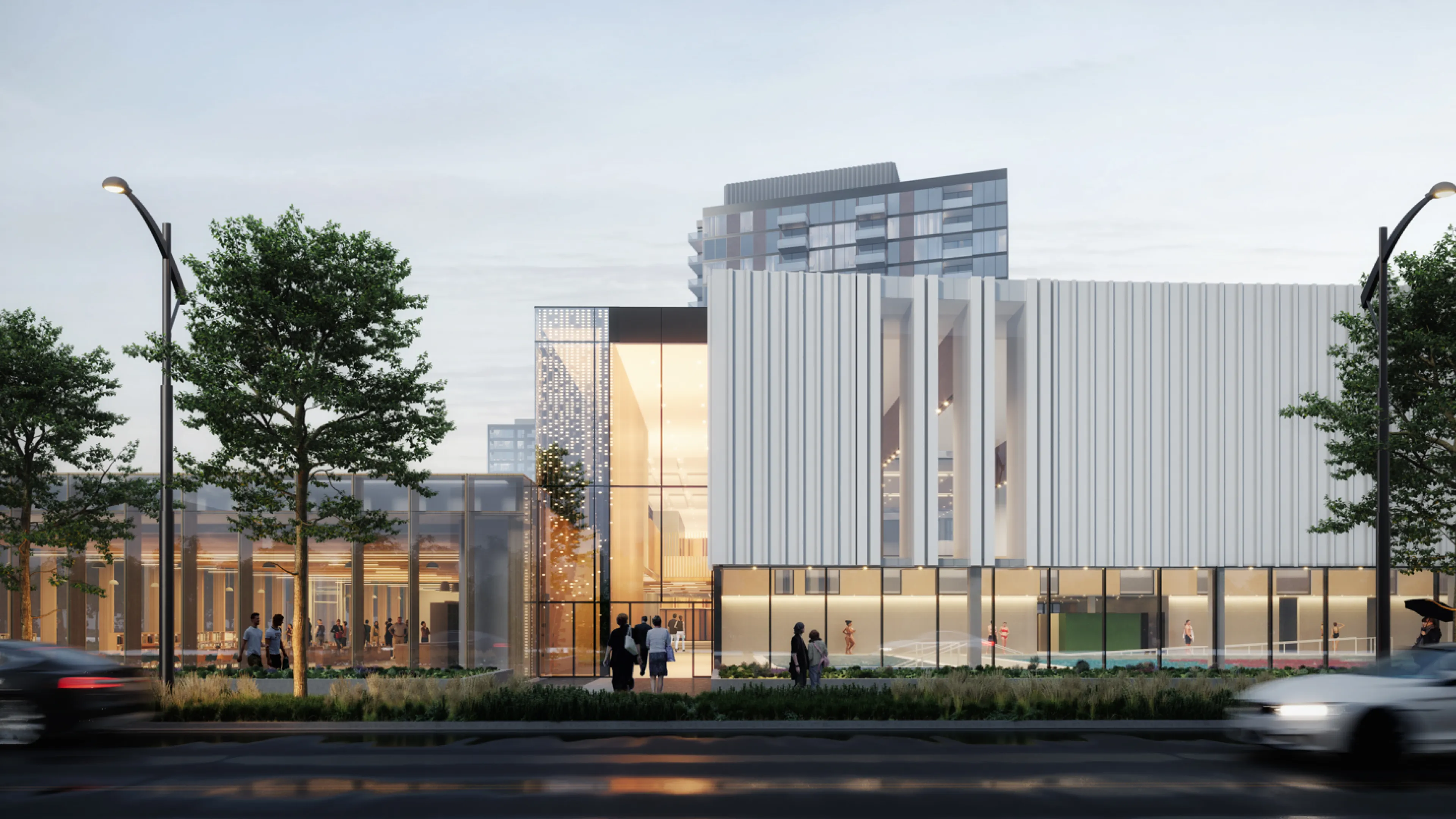 West District Side View Render