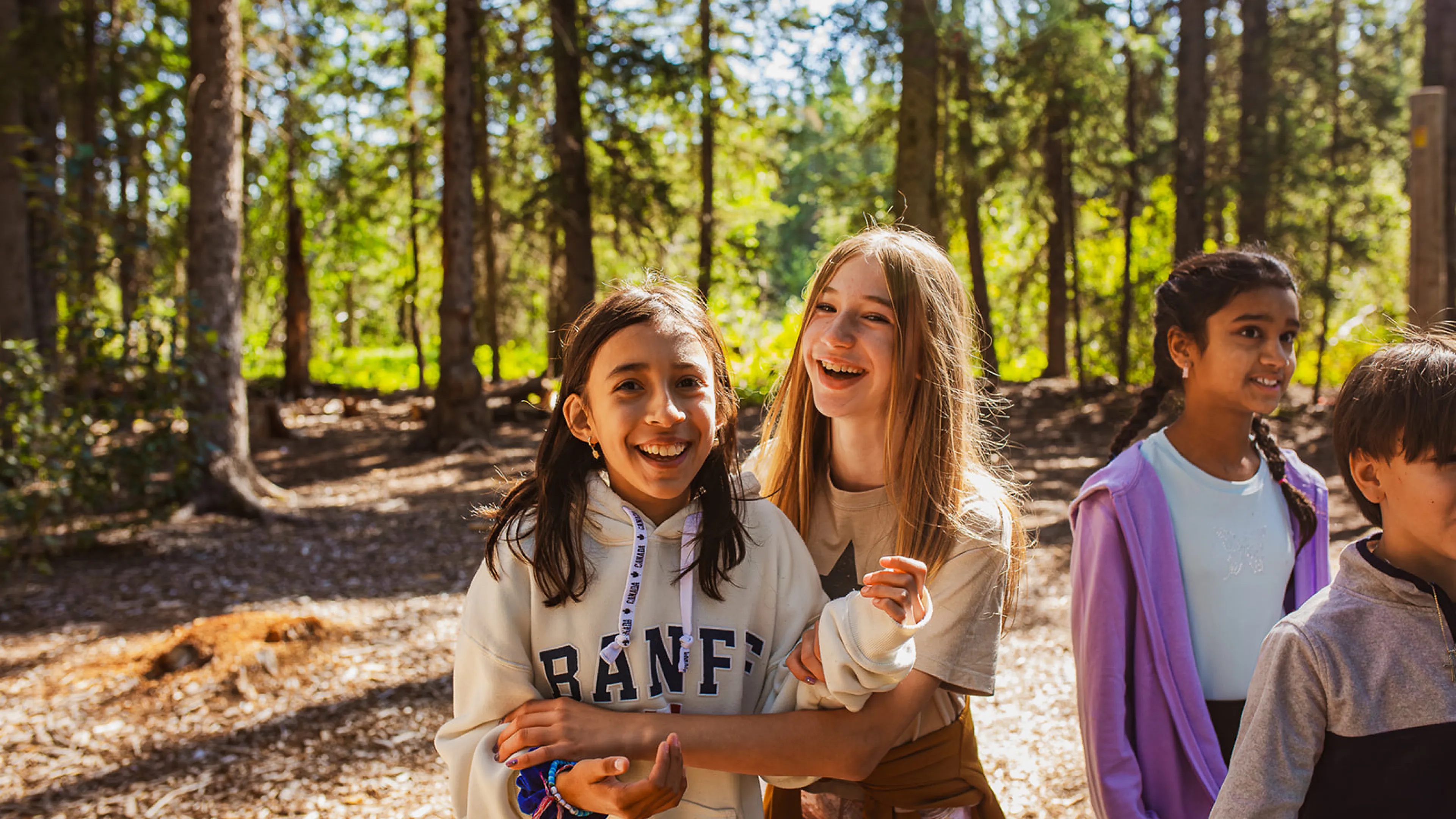 Girls at Camp Chief Hector YMCA