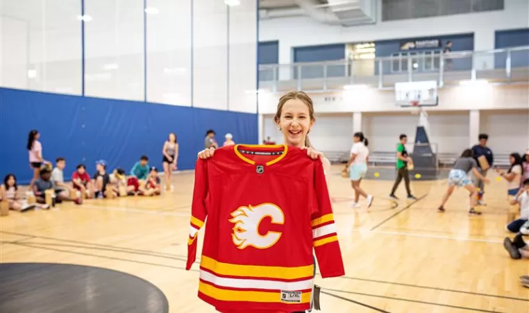 Calgary Flames Grade 6 YMCA Member
