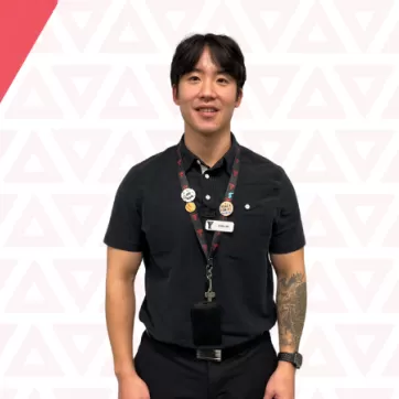 Chris Lee poses for a photo