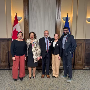 Zain Velji Awarded King Charles III Coronation Medal