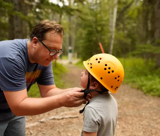Sharing camp with your loved ones