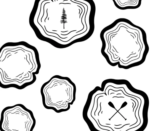 Campfire Friend Tree Cookies