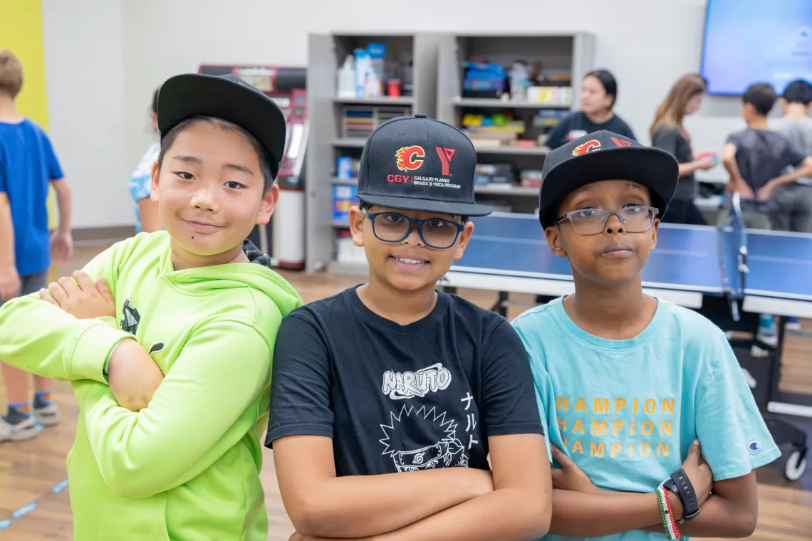 Calgary Flames Grade 6 YMCA Members