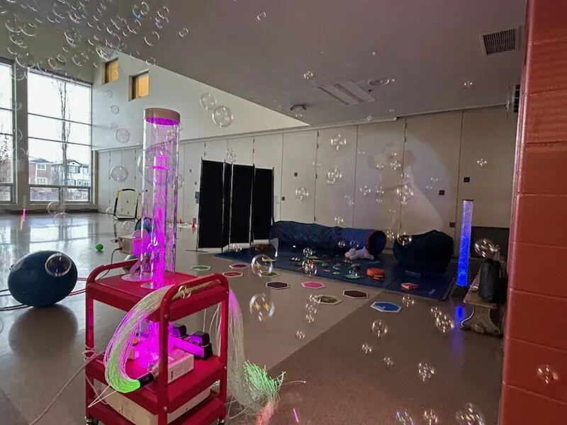 Sensory Room at Saddletown YMCA