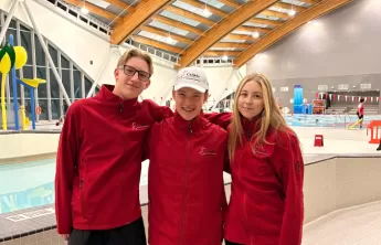 Kingston Falkenberg, Corbin Gilbert, and Rylee Bashow