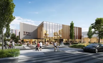 West District YMCA Entrance